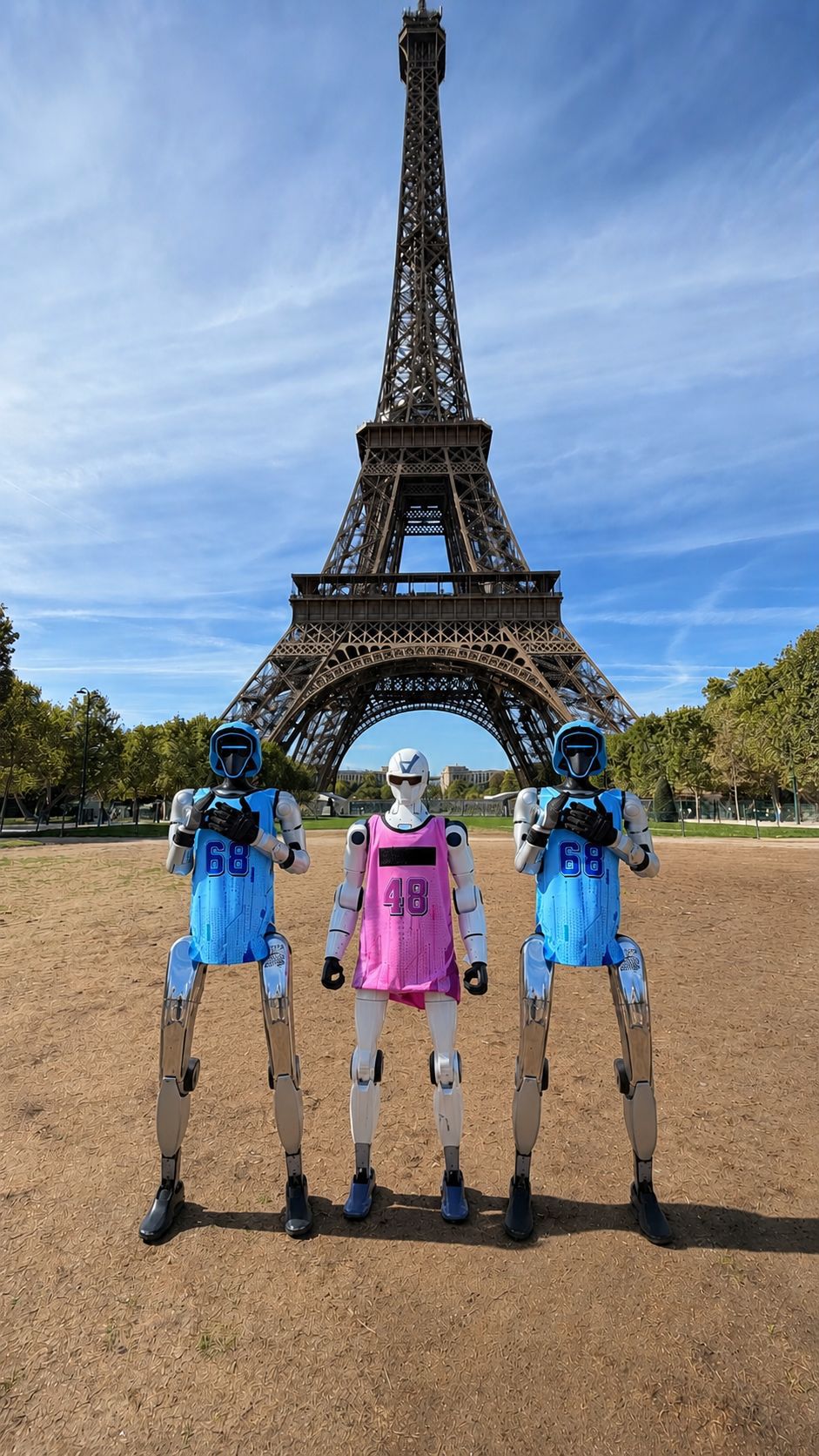 ROBOrevue — estreno mundial del espectáculo de danza con humanoides en París